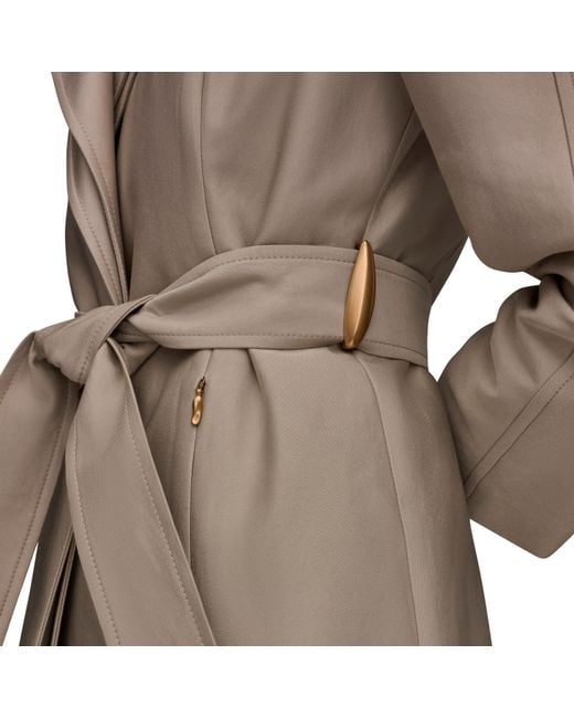 Donna Karan Natural Trench Coat