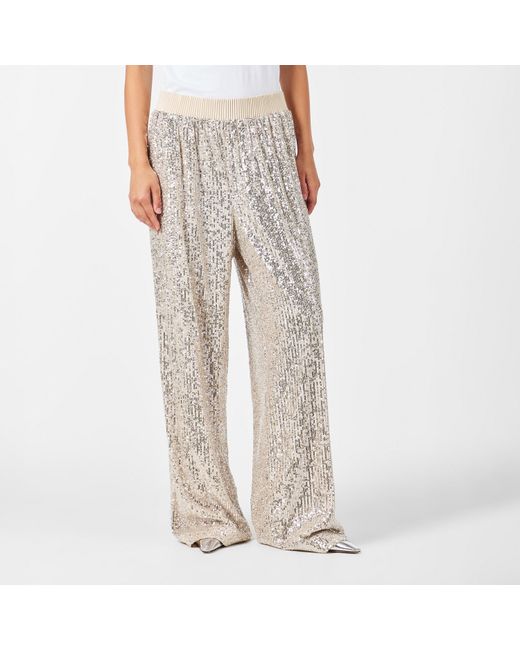 Boss Natural Tilloi Palazzo Trousers