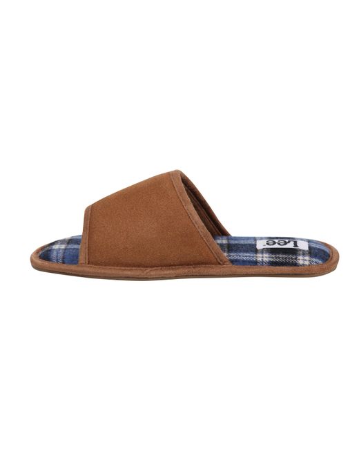 Lee Jeans Brown Radcliff Slider Slippers for men