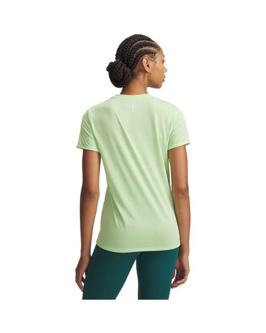Under Armour Green Tech V-Neck Short Sleeve