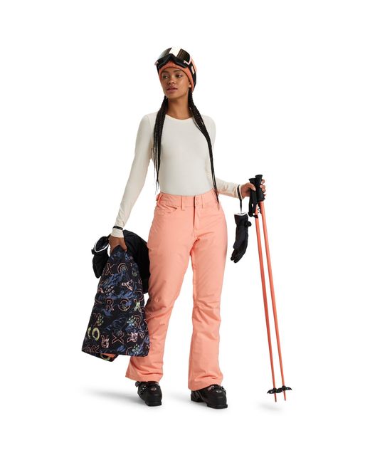 Roxy Pink Backyard Snow Ski Trousers