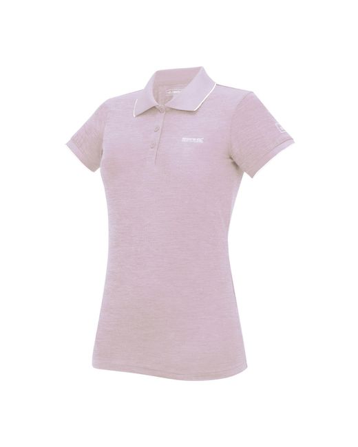 Regatta Purple Remex Ii Polo T-Shirt