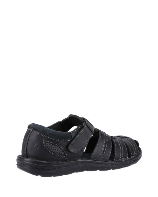 Hush Puppies Black Albert Fisherman Sandal for men
