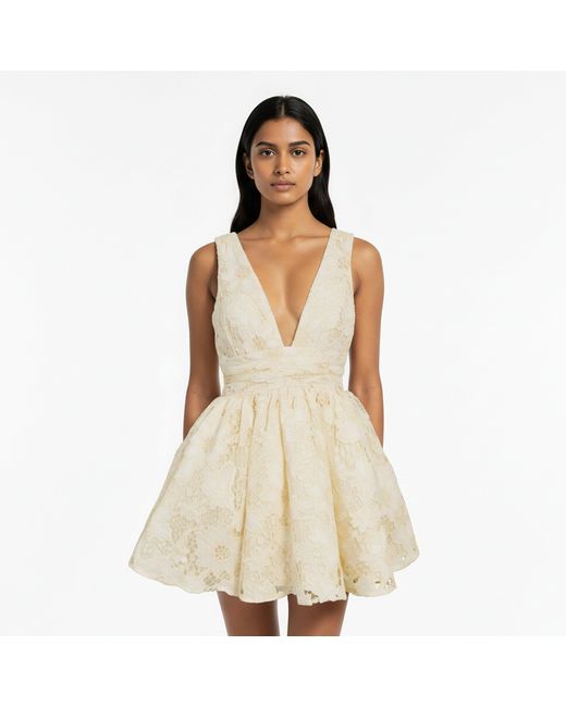 Jarlo Natural Mini Dress