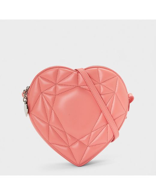 Tiffany & Co Pink Crossbody Heart-Shaped Handbag