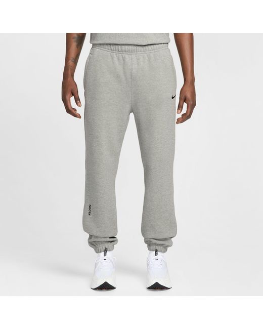 Nike Gray Nocta Cuff Pant for men
