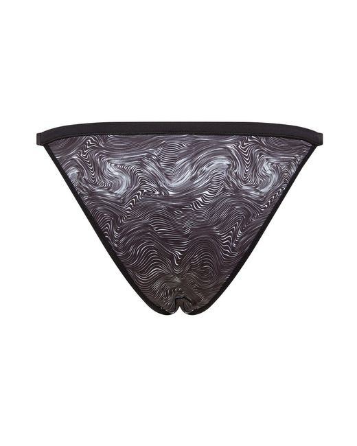 Reebok Black 3 Pack Tanga Briefs Mandy