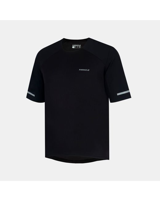 Pinnacle Black Short Sleeve Mtb Jersey for men
