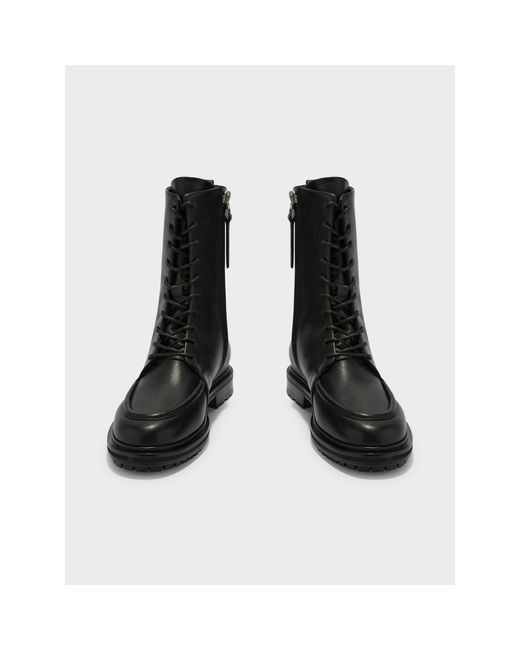 Aeyde Black Tate Boot Ankle Heeled Boots