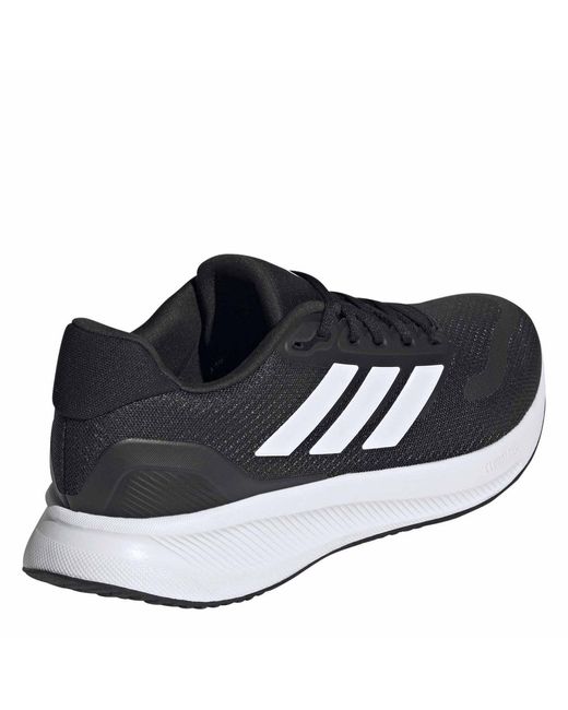 Adidas Black Run Falcon 5 Trainers for men