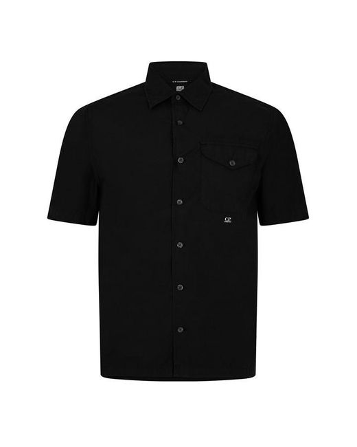 C P Company Black Cp S/s Shirt Sn32 for men