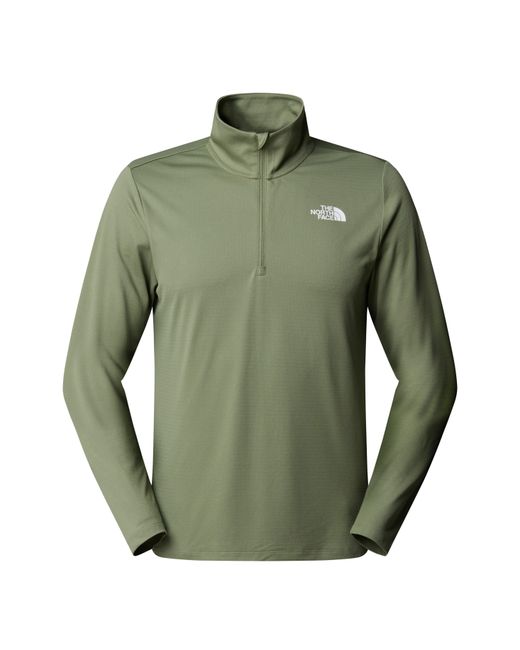 The North Face Green Long-Sleeve T-Shirt for men