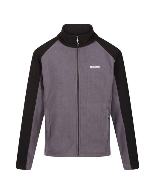 Regatta Gray Hedman Ii Full Zip Fleece Jacket for men