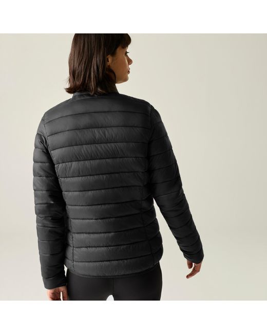 Regatta Black Marizon Weatherproof Synthetic Insulated Puffer Jacket