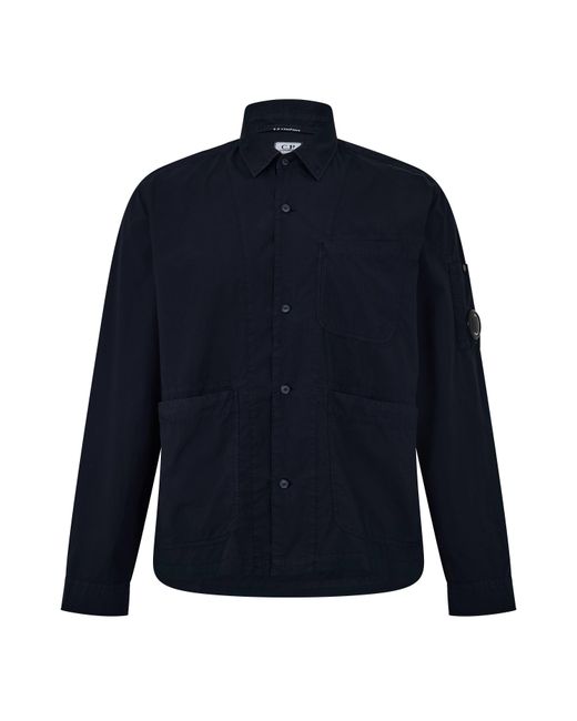 C P Company Blue Overshirt for men
