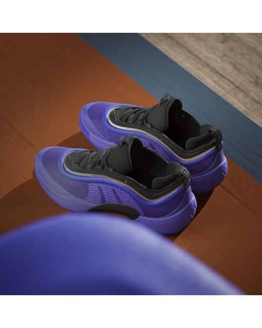 Adidas Blue D.O.N. Issue 6 Spida Basketball Shoes