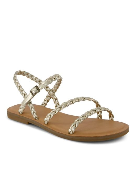 TOMS Natural Kira Flat Sandal