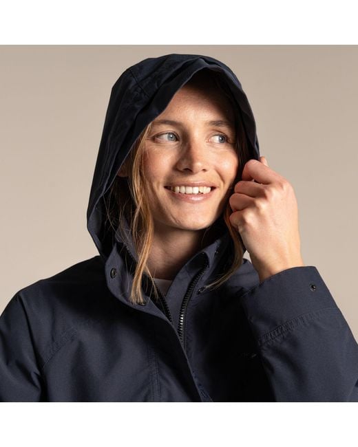Craghoppers Blue Saxifrage Waterproof Lightweight Jacket