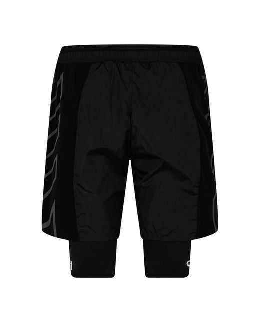 Off-White c/o Virgil Abloh Black Off Off Diag Shorts for men