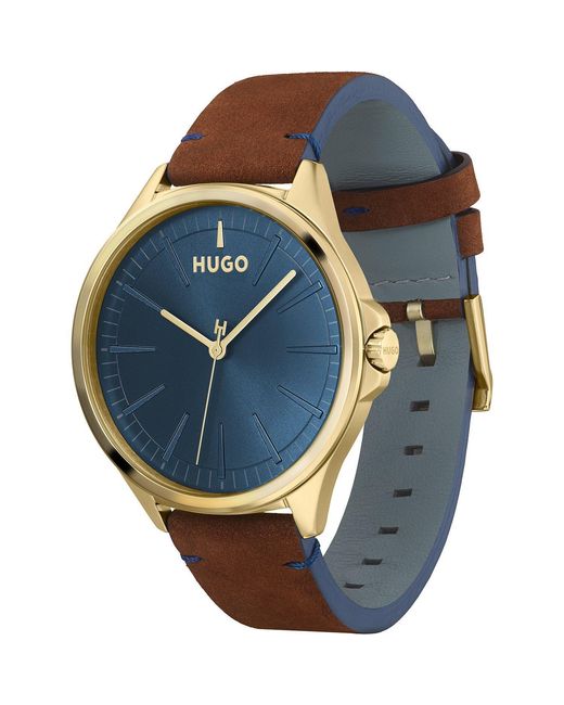 HUGO Blue Smash Watch for men