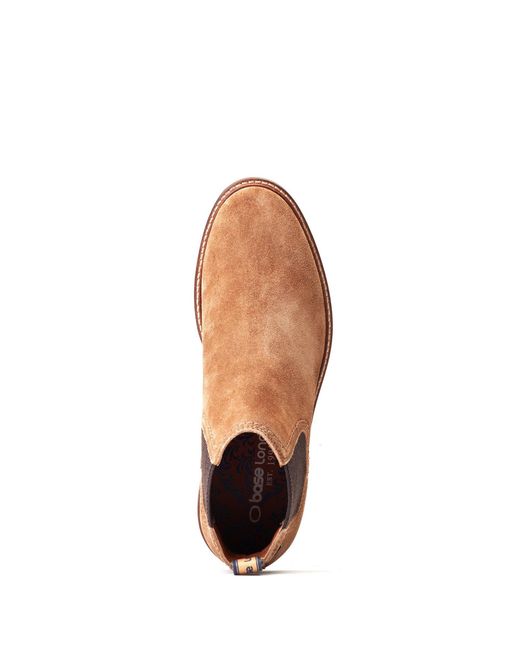Base London Brown Portland Chelsea Boot for men