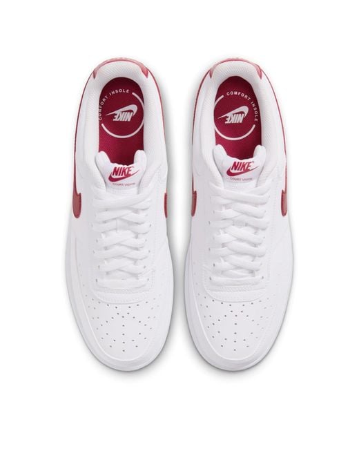 Nike White Court Vision Low Trainers for men