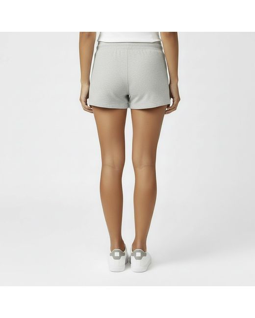Jack Wills White Jw Bea Logo Sweat Shorts