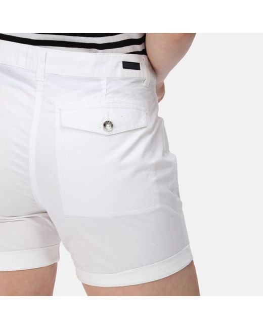 Regatta White Pemma Shorts