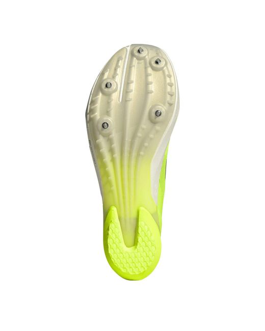 Adidas Yellow Adizero Ambition Running Spikes for men