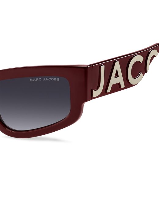 Marc Jacobs Red Round Sunglasses