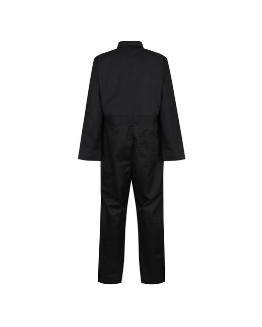 Regatta Black Hardwearing Overalls for men