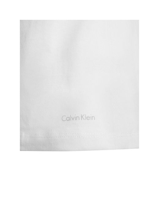 Calvin Klein White 3 Pack T Shirt for men