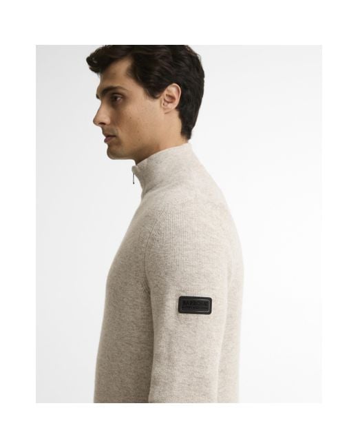 Barbour Multicolor Crawley Half Zip Jumper for men