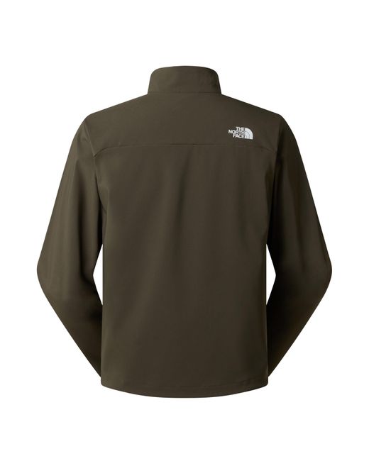 The North Face Green Nimble Wind-Resistant Water-Repellent Softshell Jacket for men