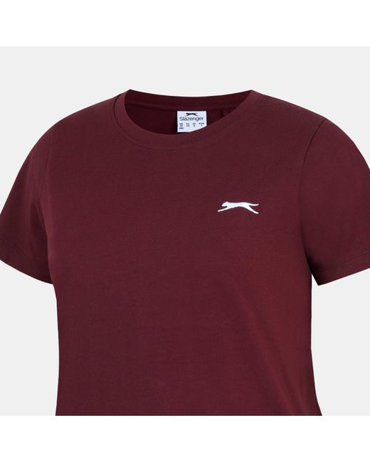 Slazenger 1881 Purple Crew Neck Tee