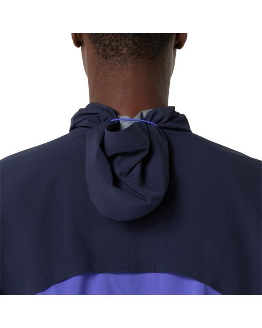 Asics Blue Metarun Legend Running Jacket for men