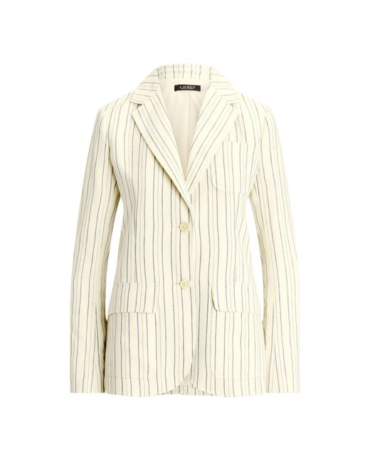 Ralph Lauren Natural Lawdro Blazer
