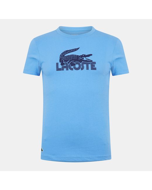 Lacoste Blue Regular Fit T-Shirt for men