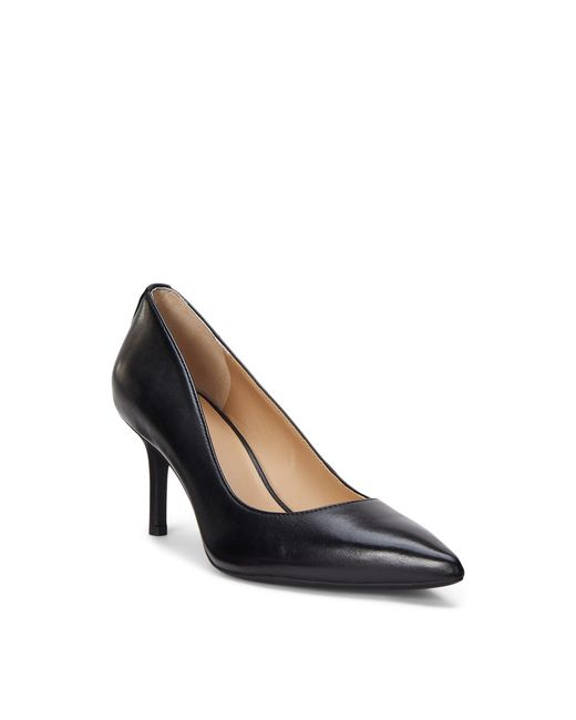 Ralph Lauren Black Lanette Court Stiletto Heels