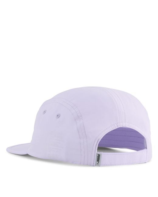 PUMA Purple 5 Panel Running Cap