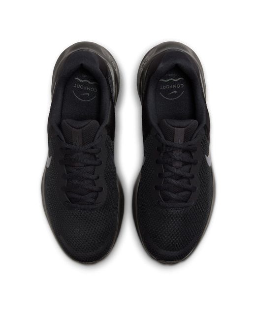 Nike Black Revolution 7 Road Running Shoes for men