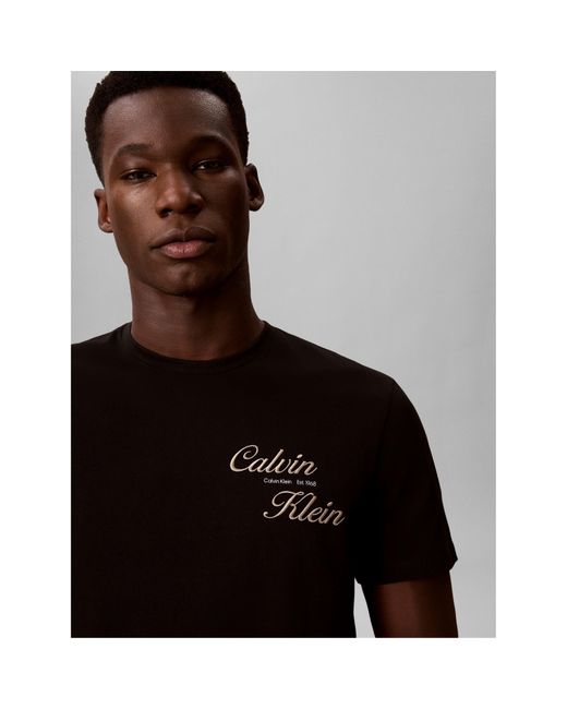 Calvin Klein Black T-Shirt for men