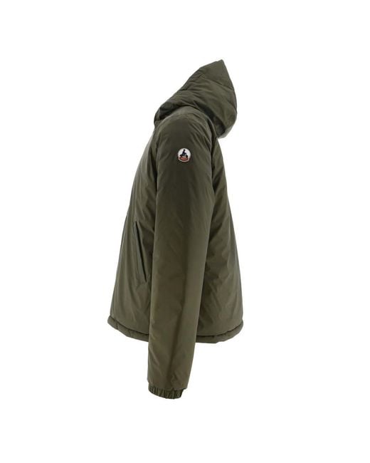 J.O.T.T Green Bergen Reversible Puffer Jacket for men