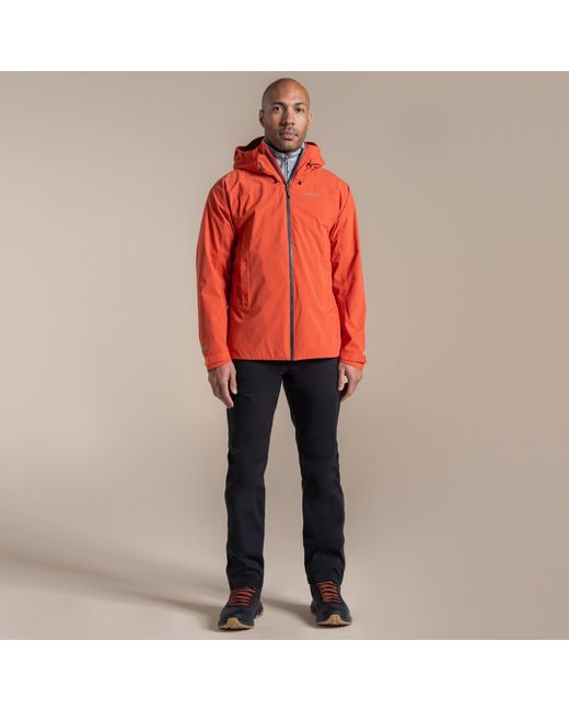 Craghoppers Blue Ponsa Waterproof Aquadry Jacket for men