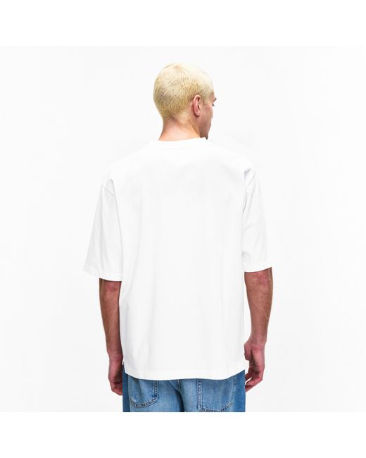 DSquared² White Dsq 1995 Oversized T-Shirt for men