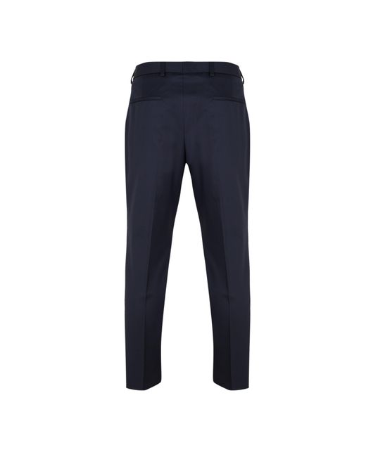 Boss Blue H-Perin Straight Leg Trousers for men