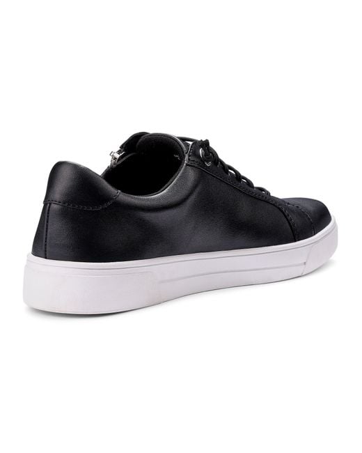 Hotter Black Leonie Wide Trainers