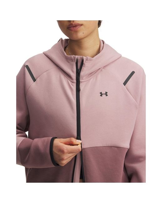 Under Armour Brown Unstoppable Full-Zip Fleece