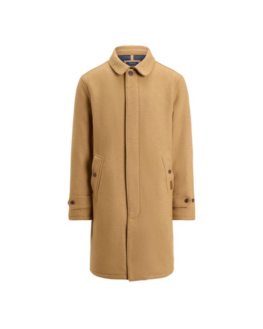 Polo Ralph Lauren Brown Walking Trench Coat for men