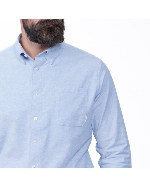 Firetrap Blue Basic Oxford Shirt for men